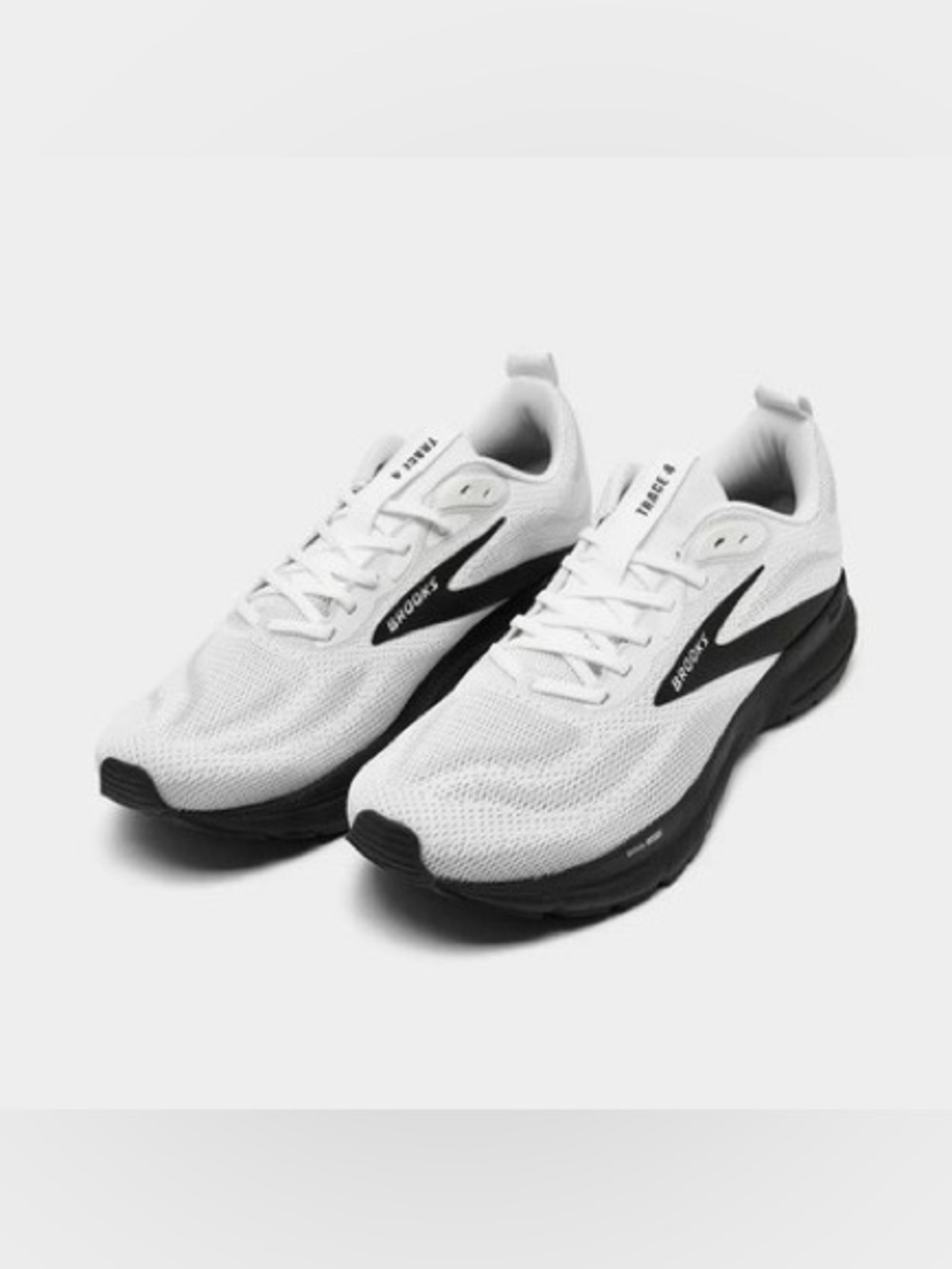 Brooks Trace 4 Running Shoes Bright White/Oyster/Black 1104521D169 Men